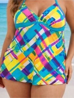 Joe Boxer Halter Swim Top
